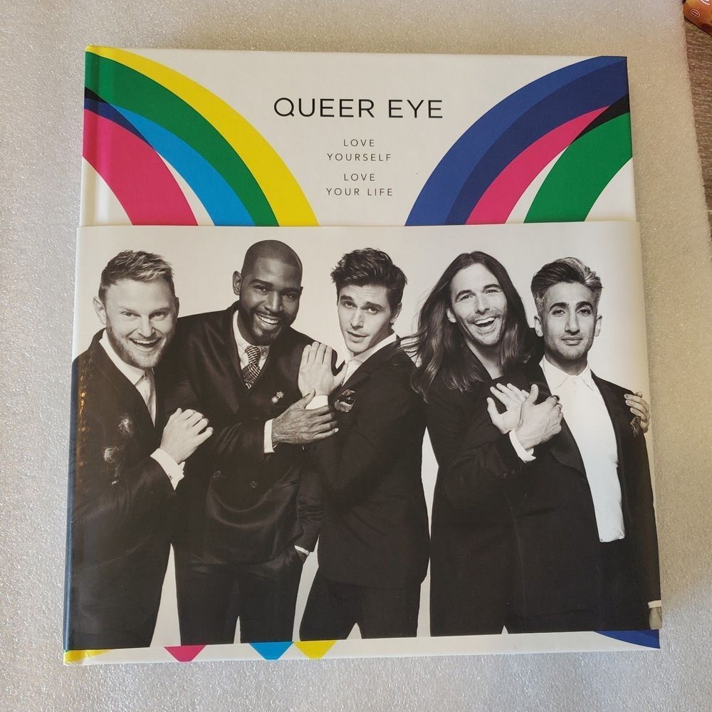NEW Queer Eye Coffee Table Book Hardback LQBTQIA+ Love Yourself
